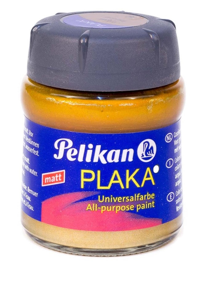 Pelikan Plaka All Purpose Paint 50 ml - #61 Yellow Gold
