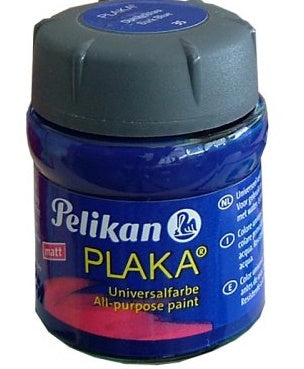 Pelikan Plaka All Purpose Paint 50 ml - Dark Blue