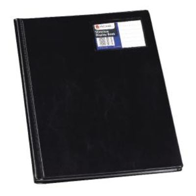 Rexel Premium Slim View Display Book A4 12 Pockets - Black