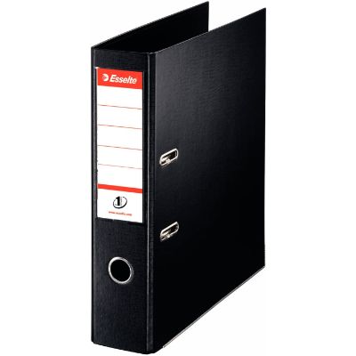 Esselte Lever Arch File PVC - Black