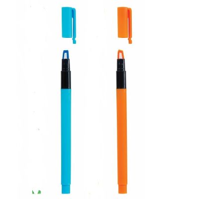 Mark-N-Write Orange/Blue Ink Pen & Highlighter
