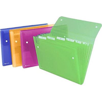 Rexel Ice Expanding File A4 13 Pockets - Assorted