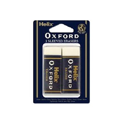 Helix Oxford Large Eraser x 2