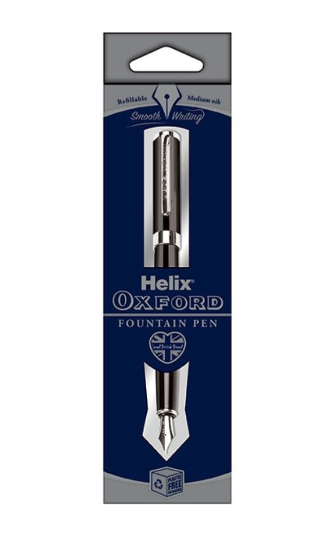 Helix Oxford Fountain Pen Graphite