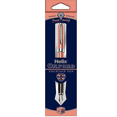 Helix Oxford Fountain Pen Rose Gold