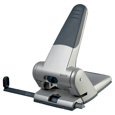 Leitz Heavy Duty Hole Punch - Silver