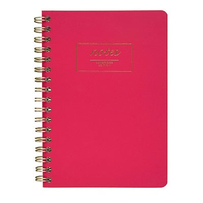 Mead Cambridge Fashion Twin Wire Business Notebook - Pink