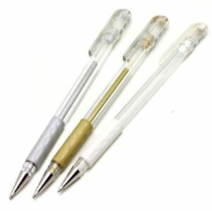 Pelikan Soft Gel Pen Set - Gold & Silver