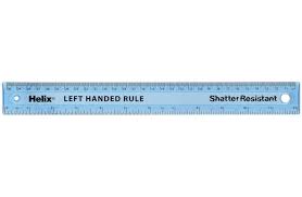 Helix 12 Inches Ruler - Blue