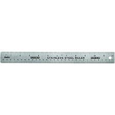 Helix 12 Inches/30 cm Steel Ruler