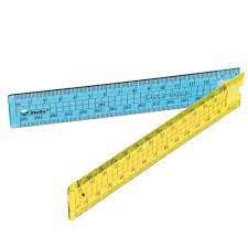 Helix Oxford Folding Ruler - Blue