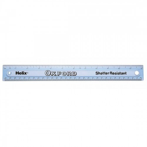 Helix Oxford Shatter Resistant Ruler