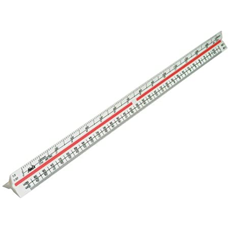 Helix Triangular Scale Ruler 30 cm/300 mm