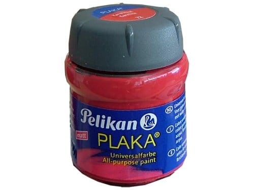 Pelikan Plaka All Purpose Paint 50 ml - #22 Carmine Red