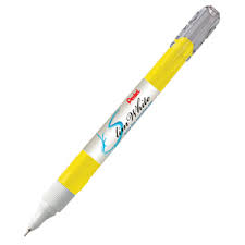 Pentel Extra Fine Point Correction Pen - Yellow