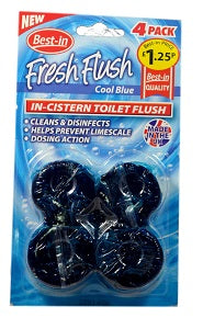 Best-In Fresh Flush Cool Blue 50 g x4