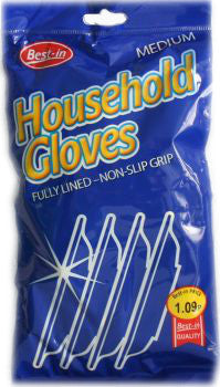 Best-In Household Gloves Medium 1 Pair