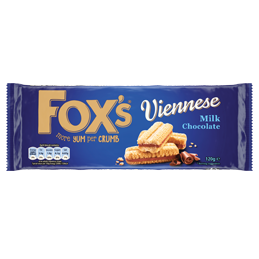 Fox's Viennese Milk Chocolate Biscuit 120 g