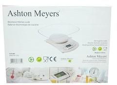 Ashton Meyers Electronic Kitchen Scale Tempura 7765