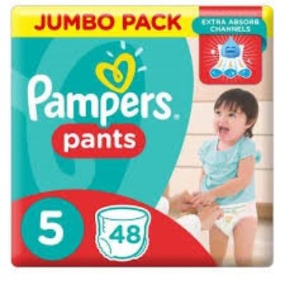 Pampers Pants Size 5 Junior 12-18 kg x8