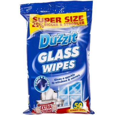 Duzzit Glass Wipes x50