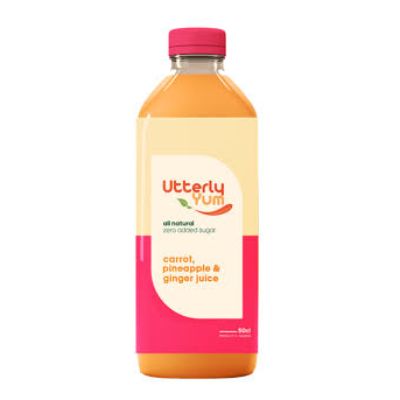 Utterly Yum Carrot, Pineapple & Ginger Juice 50 cl