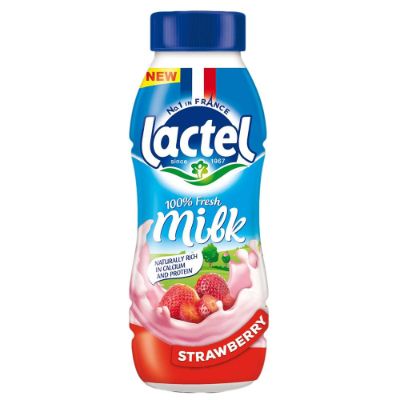 Lactel Flavored Milk Strawberry 18 cl