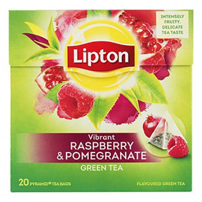 Lipton Raspberry & Pomegranate Green Tea 28 g x20