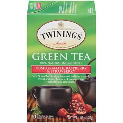 Twinings Green Tea Pomegranate Raspberry & Strawberry 37.6 g x25