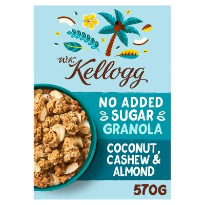 Kellogg's Granola Coconut, Cashew & Almond Granola No Added Sugar 570 g