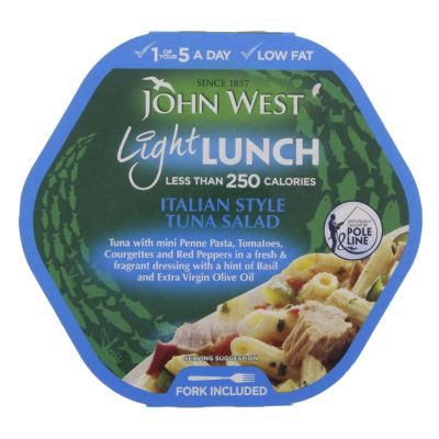 John West Tuna Light Lunch Italian Style Tuna Salad 220 g