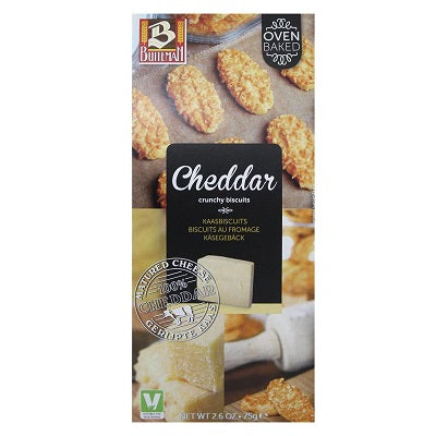 Buiteman Crunchy Biscuits Cheddar 76 g