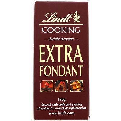 Lindt Extra Foundant Cooking Chocolate 180 g