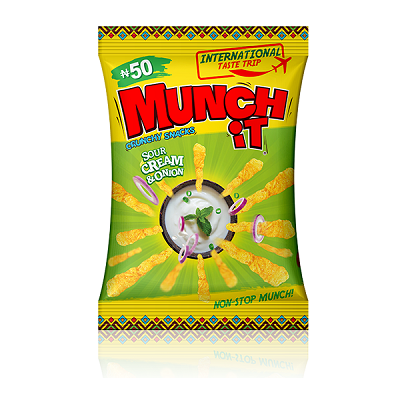 Munch It Sour Cream & Onion Snack 26 g