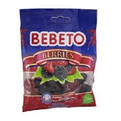 Bebeto Berries Raspberry & Blackberry 70 g