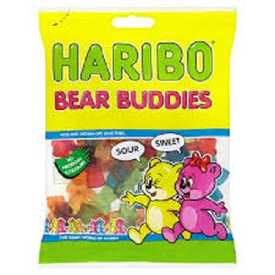 Haribo Bear Buddies Sweet & Sour 180 g
