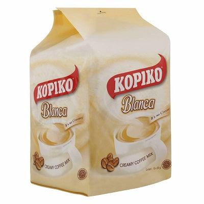 Kopiko Blanca Creamy Coffee Mix Sachet 300 g x10