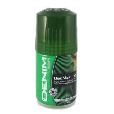 Denim Deomax Deodorant Roll On Musk 50 ml