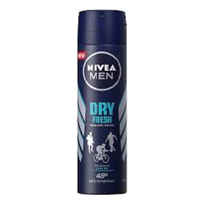 Nivea Dry Fresh Spray Male 150 ml