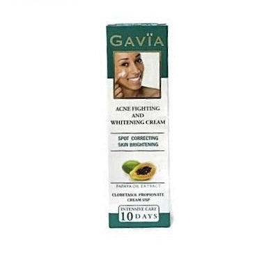 Gavia Acne Fighting & Whitening Cream Papaya Oil Extract 50 g