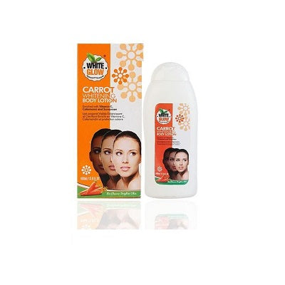 White Glow Carrot Whitening Body Lotion 400 ml