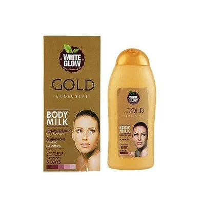 White Glow Gold Whitening Body Milk 400 ml