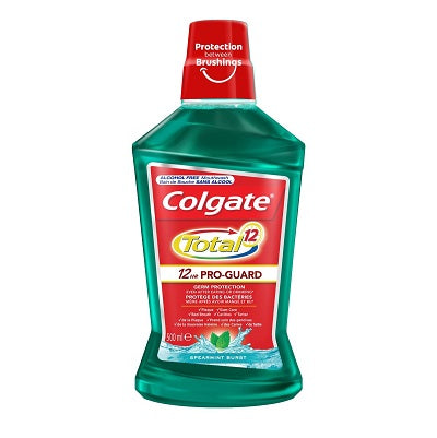 Colgate Total Mouthwash Spearmint Burst 500 ml