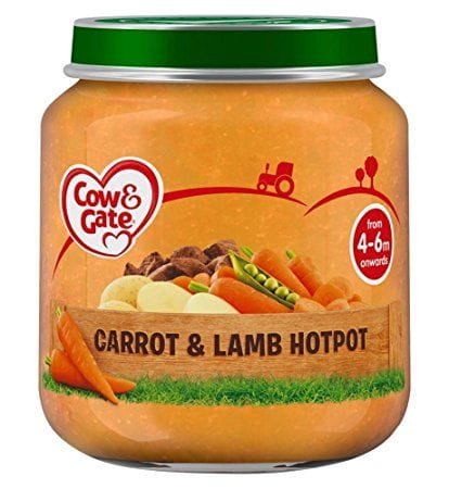 Cow & Gate Carrot & Lamb Hotpot 4-6 Months+ 125 g