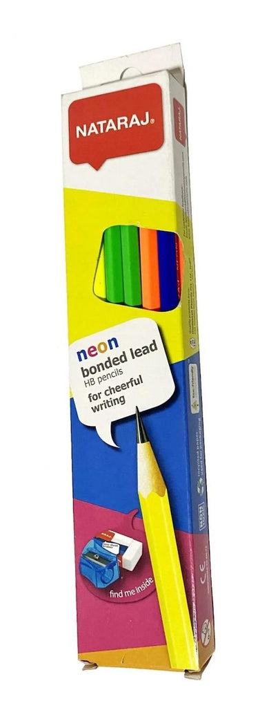 Nataraj Fluorescent Writing Pencils x12