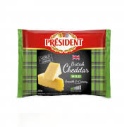 President Mild White Cheddar 200 g