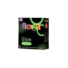 Fiesta Glow Premium Condoms x3