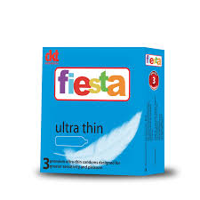 Fiesta Ultra Thin Premium Condoms x3