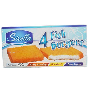 Sirella Fish Burgers 400 g x4