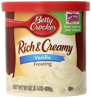 Betty Crocker Rich & Creamy Vanilla Frosting 453 g